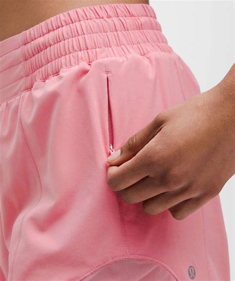 Lululemon Hotty Hot High Rise Lined Short 4 Pink Tide Lulu Fanatics