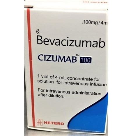 Cizumab Bevacizumab Mg Injection Hetero Healthcare For Hospital At