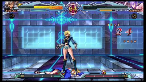 Blazblue Chrono Phantasma Extend Bullet Vs Amane Youtube