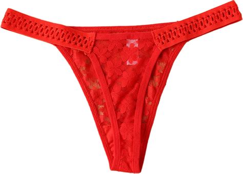 Amazon Sexy Panties For Women Women S Stretch Bikini G String Panty Lace Trim 3 Colors