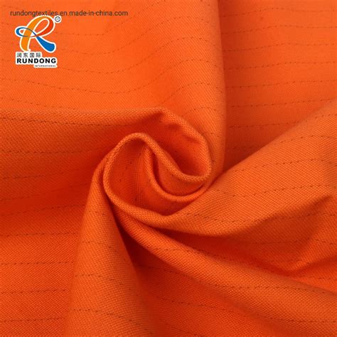 CVC Twill 60 Cotton 40 Polyester Anti Static Fabric With Antistatic