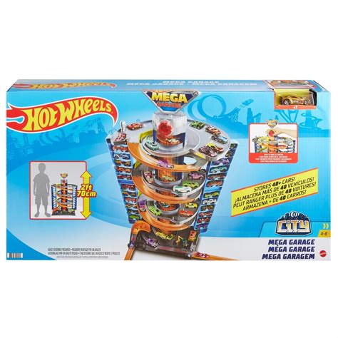 Hot Wheels 50 Mega Garaż HFH03 12091456404 oficjalne archiwum Allegro