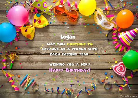 Happy Birthday Logan pictures congratulations.