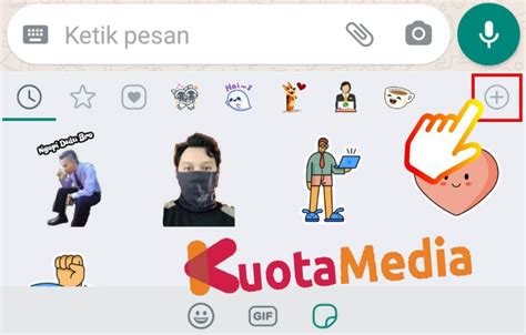 Cara Menghapus Stiker Di WhatsApp Stiker Pribadi Stiker Official