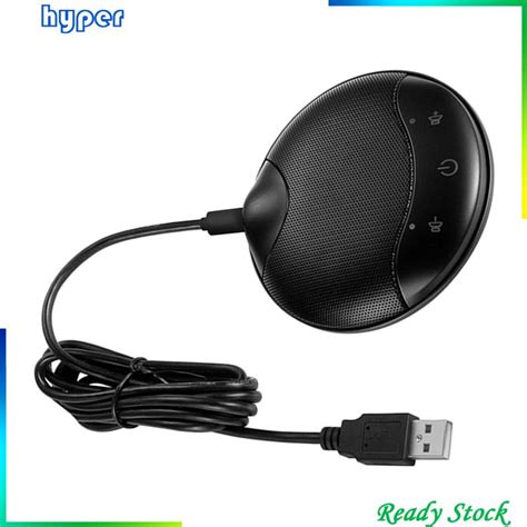 Conference Usb Microphone Omnidirectional Recording Flexible Vocal Chats