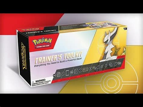 Unboxing de Pokémon trainer toolkit de Arceus YouTube