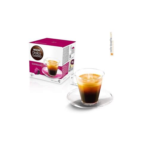 Nescaf Dolce Gusto Espresso Capsules Caf Dosette