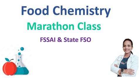 Food Chemistry Marathon Class Human Nutrients And Deficiency Class