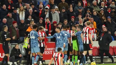 Brentford And Aston Villa Charged Following Scuffle Involving Several