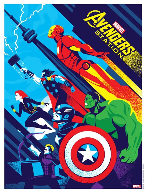 Avengers poster v2 | Domestika