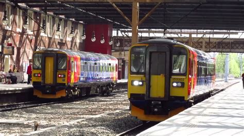 Class 153 At Stoke On Trent Youtube