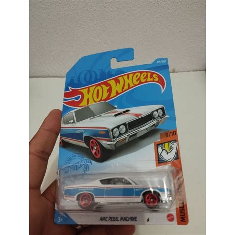 Hot Wheels AMC Rebel Machine Shopee Brasil