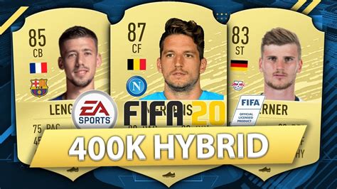 UNBEATABLE 400K HYBRID W MERTENS FIFA 20 SQUAD BUILDER YouTube