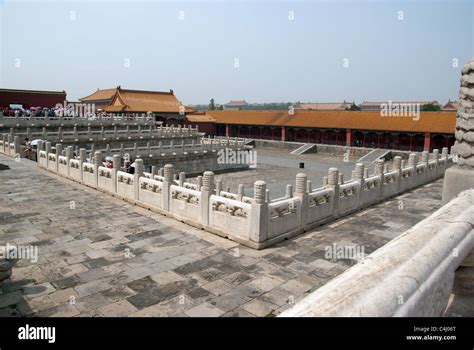 Inside of the Forbidden City, Imperial Palace, Beijing, China Stock ...