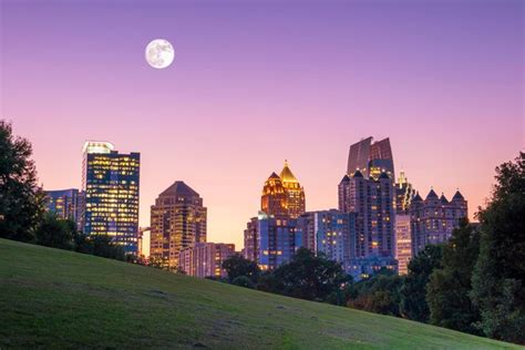 Premium Photo | Midtown Atlanta skyline