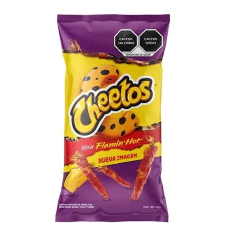 Cheetos Xtra Flamin Hot Nueva Imagen 145g Snack Attack