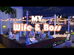 My Boss Fucking My Wife 02 During Party Secretly In Bathroom Sims 4 Porn Romantic Sex Xxx