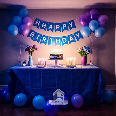 top  birthday decoration ideas  husband  home