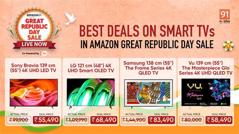 Amazon Great Republic Day Sale 2023 Best Smart TV Deals 91mobiles