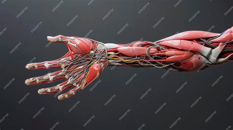 Parte De Dentro Do Braço - Anatomia do braço revela detalhes intrincados de músculos, ossos e ...