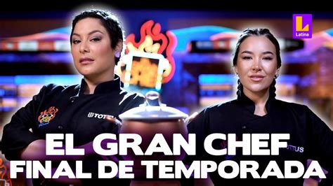 El Gran Chef Famosos FINAL DE LA SEGUNDA TEMPORADA Sábado 12 de