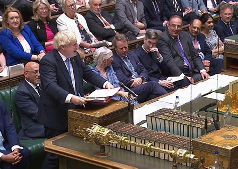 Boris Johnson Despede Se Do Parlamento A Frase Hasta La Vista Baby