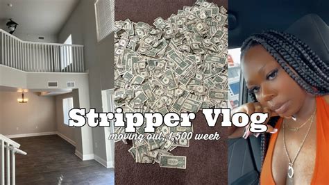 Weekly Stripper Vlog Apartment Hunting Travis Scott 1500 In A Week