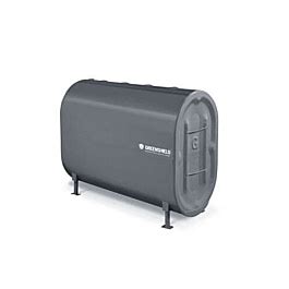 Granby Gallon Gauge Horizontal Ul Oil Tank In Gray Af