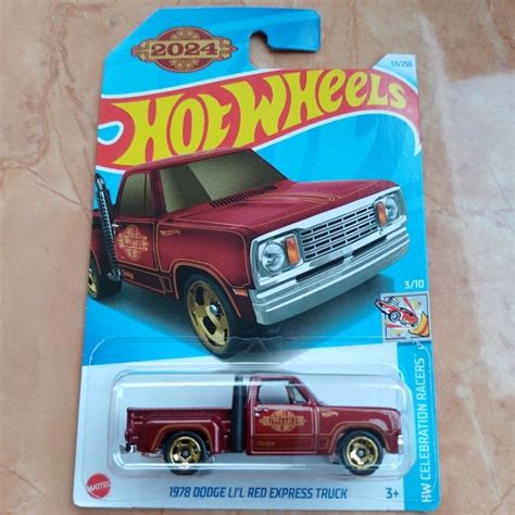 Jual Hot Wheels DODGE LIL RED EXPRESS TRUCK Shopee Indonesia