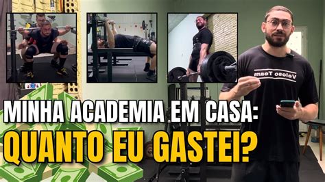 Quanto custa para montar uma ACADEMIA EM CASA Descubra o preço real