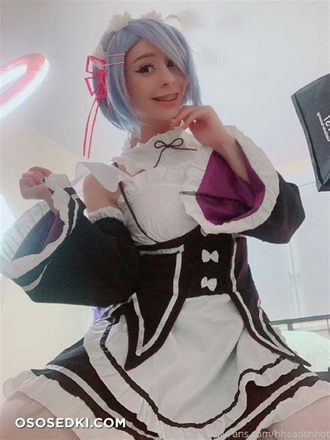 Rem Re Zero Alicebong Hheadshhot Naked Cosplay Asian Photos