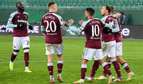 Oh Vienna West Ham United Waltz Into Uefa Europa League Round Of