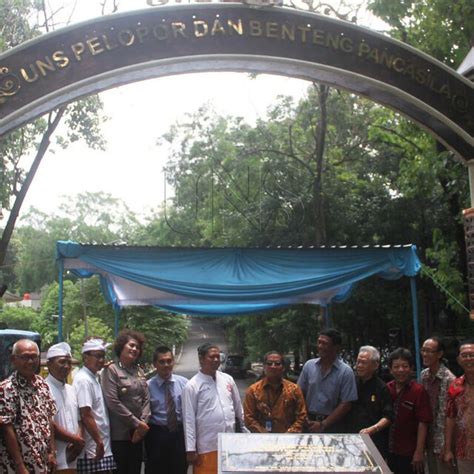 Inauguration Of Uns Pelopor And Benteng Pancasila Universitas Sebelas