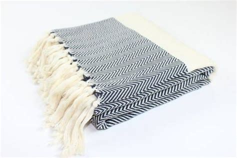 Premium Turkish Herringbone Pattern Towel Runaway Luna Lifestyle