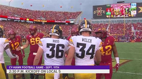 2021 Cy-Hawk game: When is kickoff? What channel is it on? | weareiowa.com