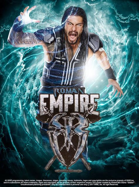 WWE Roman Reigns Poster 2017 by edaba7.deviantart.com on @DeviantArt ...