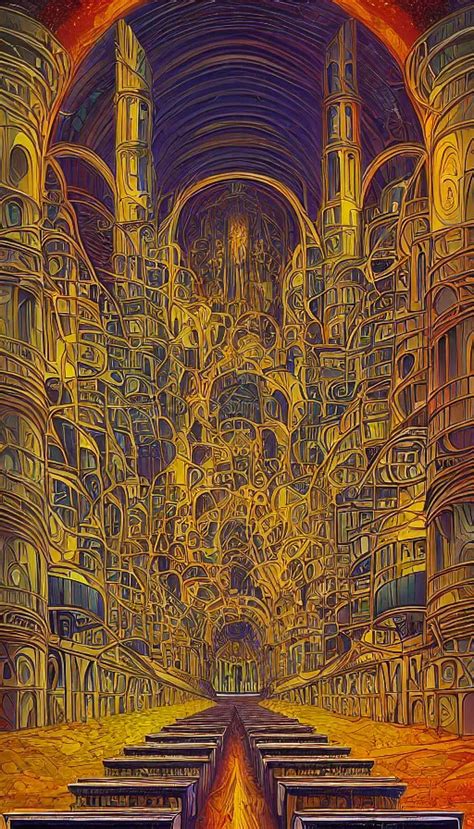 The Cathedral Of Ancient Wisdom Italian Futurism Da Stable