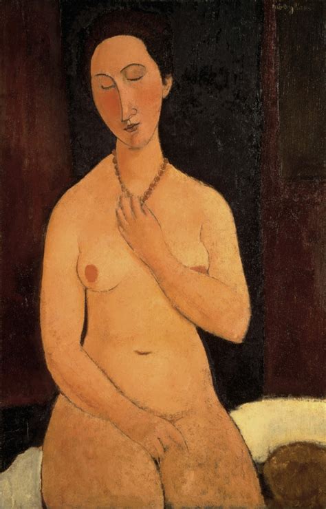 Seated Nude With Necklace 1000Museums