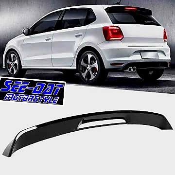 Vw Polo 6 R Line Roof Spoiler Seeger D See Dat M