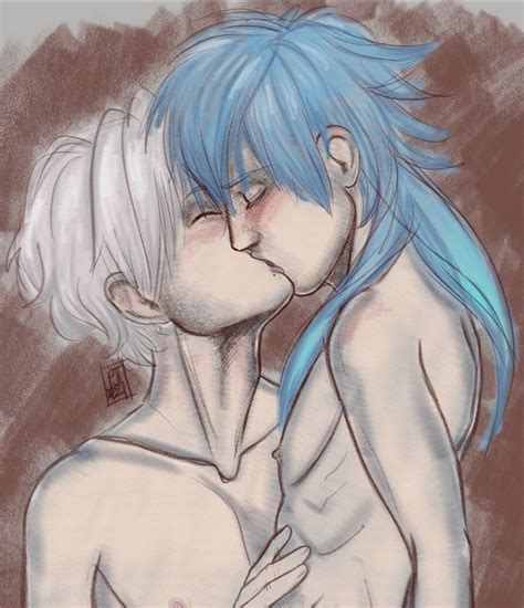 Aoba And Clear Kissing By Edibleflowers On Itaku