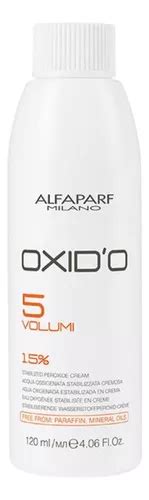 Peróxido de hidrógeno Alfaparf Milano Oxide 5 volúmenes 1 5 120 ml