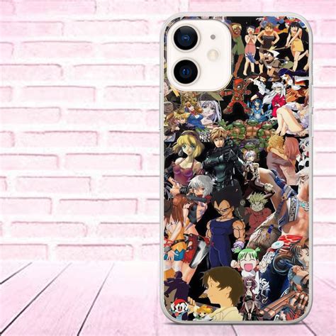 Manga Characters Phone Case Anime Collage Cover Fit For Iphone Etsy