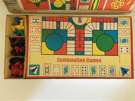 Combination Games By Milton Bradley 1968 Vintage Board Games Etsy