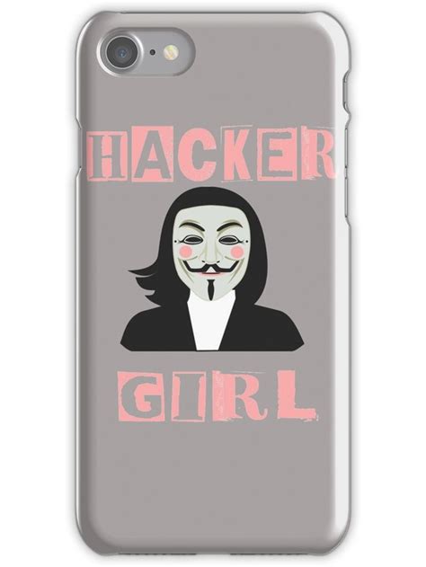 Anonymous Mask Hacker Girl Project Zorgo Game Master PZ4 iPhone 7 Snap ...