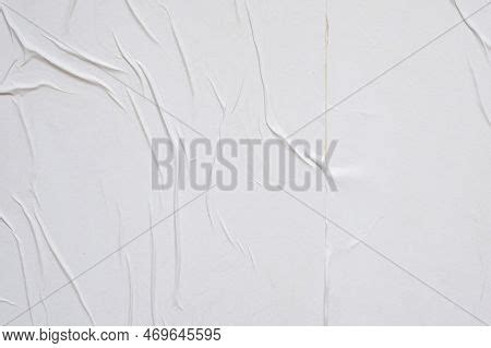 White Crumpled Creased Image Photo Free Trial Bigstock