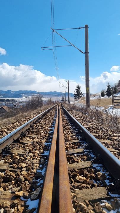 Railway Train Tracks Rail Free Photo On Pixabay Pixabay