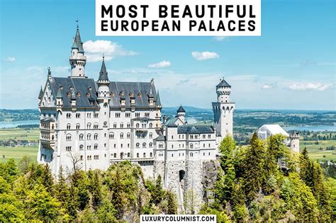 beautiful european palaces  castles