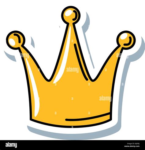 Reina Corona Icono Aislado Imagen Vector De Stock Alamy