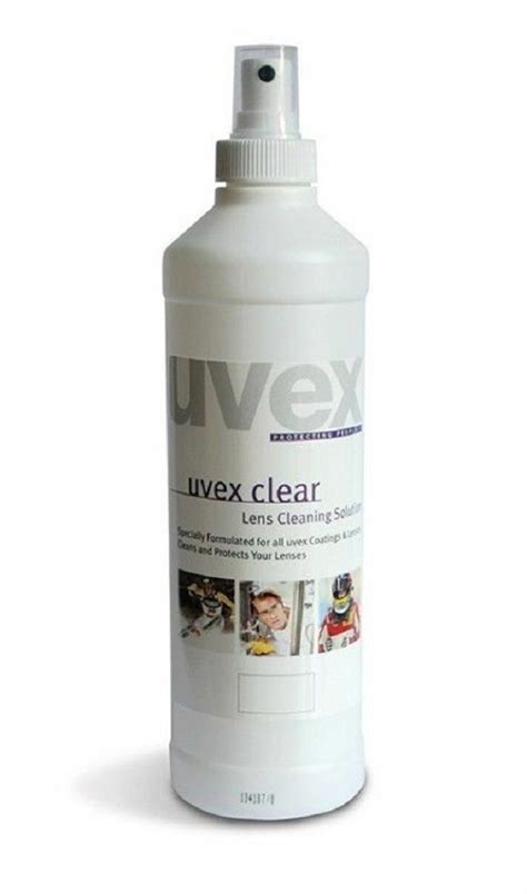 Uvex Lens Cleaning Station Includes Lens Cleaning Fluid And Lens Wipes