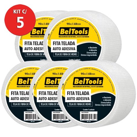 Kit Fita Telada Drywall X Metros Beltools Shopee Brasil